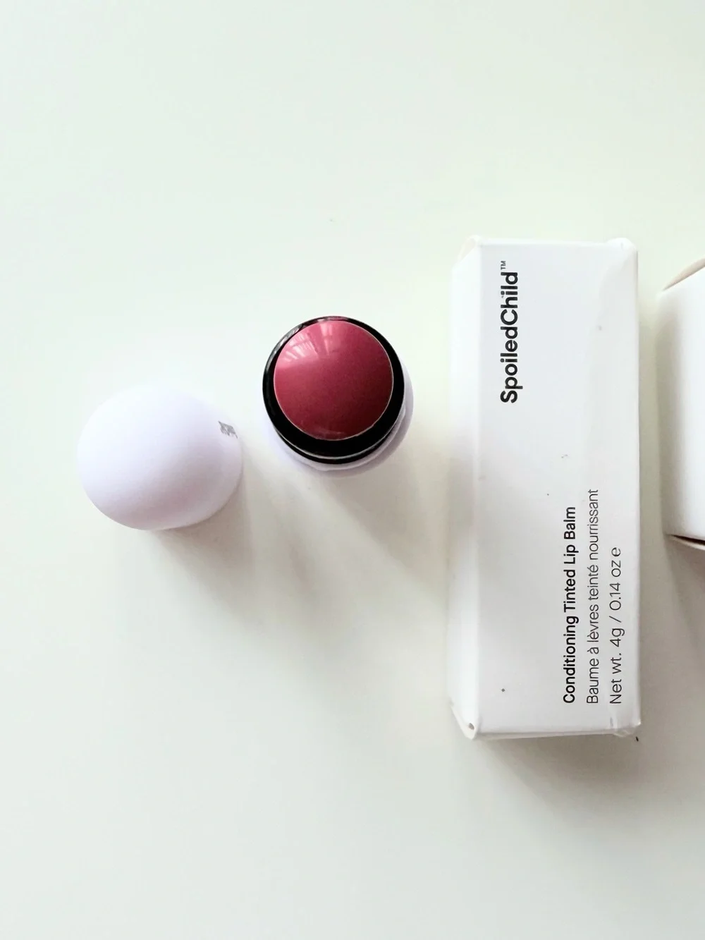 SpoiledChild Pink Tinted Lip Balm & Overnight Lip Mask Set